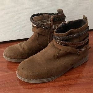 Andrea Suede Ankle Bootie